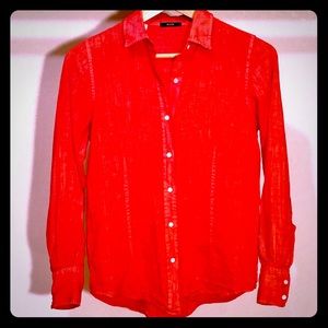 Blood Orange Benson NYC Long Sleeve Button Down